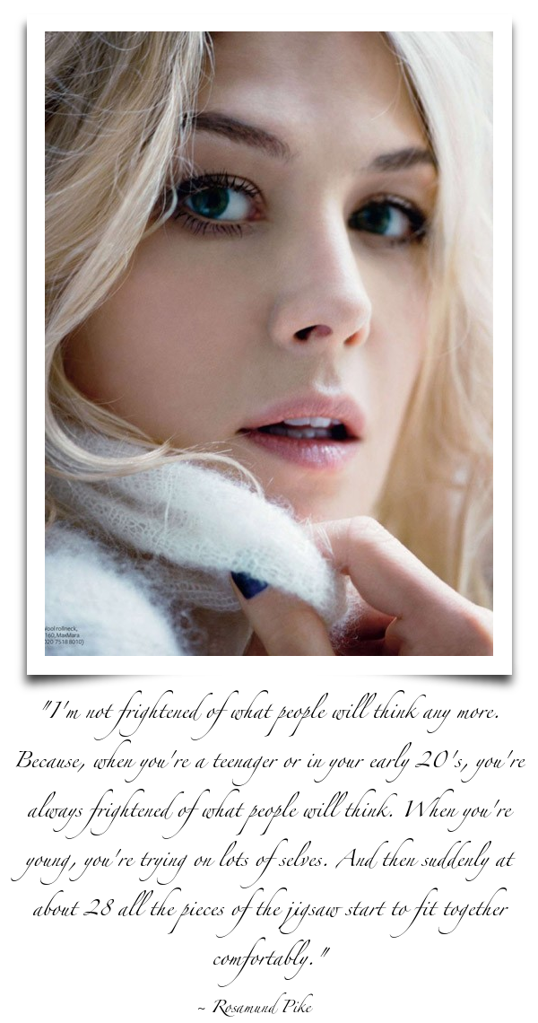 Rosamund Pike's quote