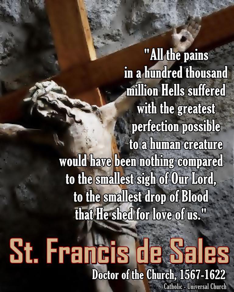 Saint Francis de Sales's quote