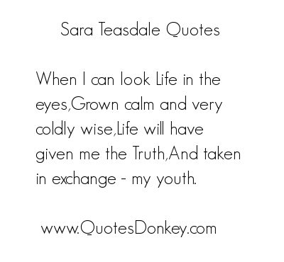 Sara Teasdale's quote #6