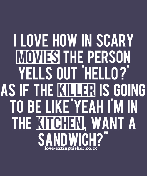 Scary Movies quote
