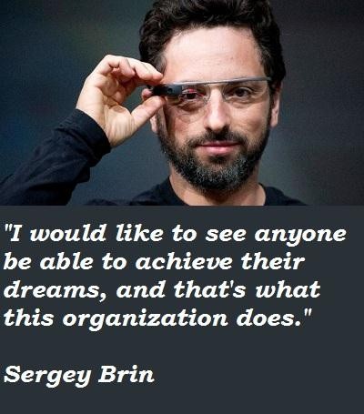 Sergey Brin's quote