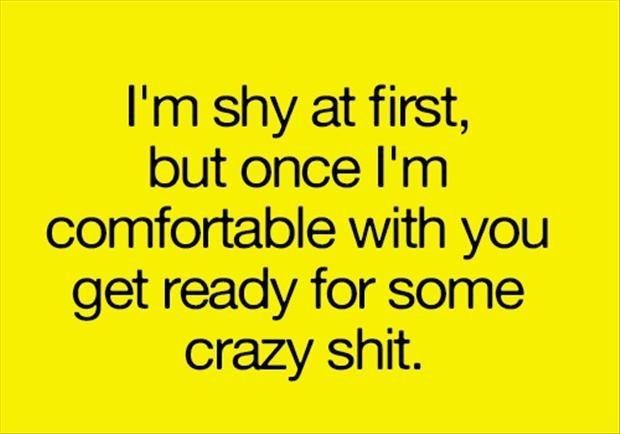 Shy People quote