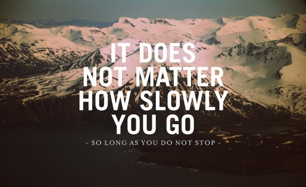 Slowness quote