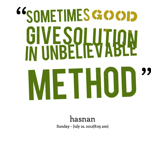 Solution quote #5