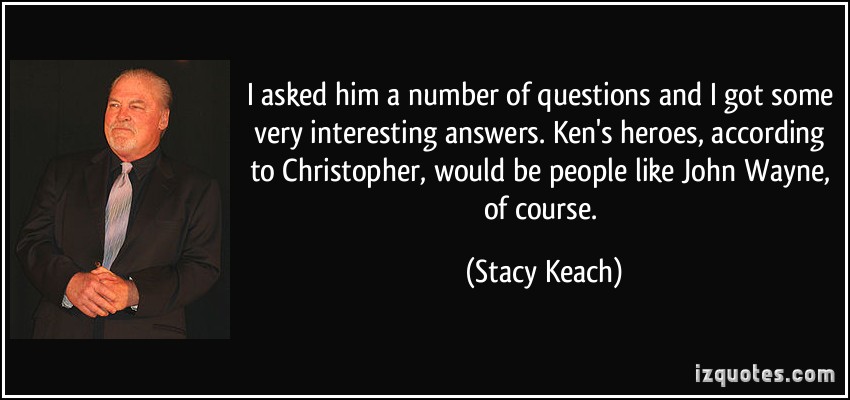 Stacy Keach's quote #7