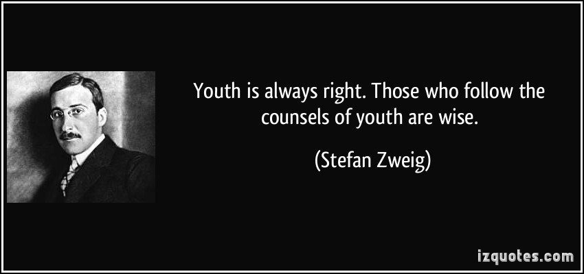 Stefan Zweig's quote
