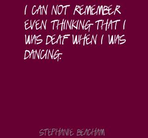 Stephanie Beacham's quote