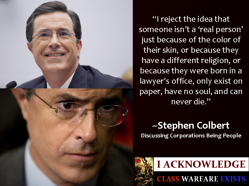 Stephen Colbert's quote