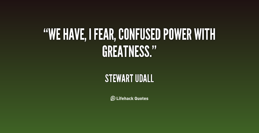 Stewart Udall's quote