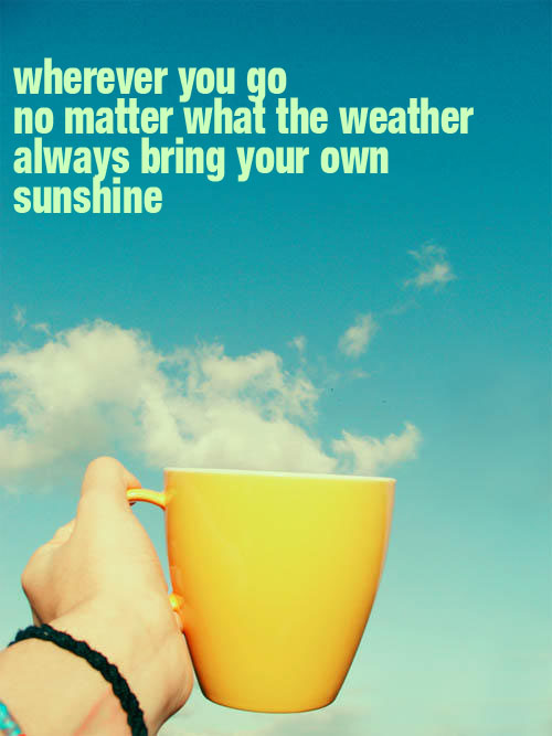 Sunshine quote #5