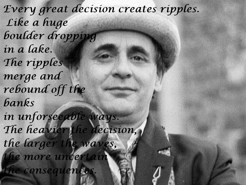 Sylvester McCoy's quote