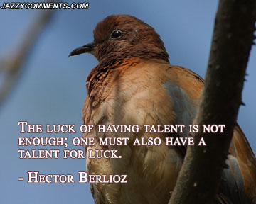 Talents quote #6