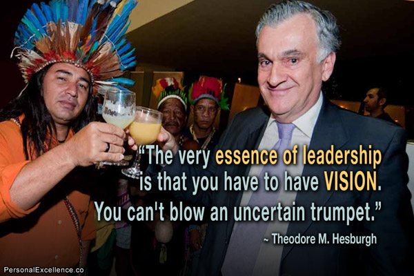 Theodore Hesburgh's quote