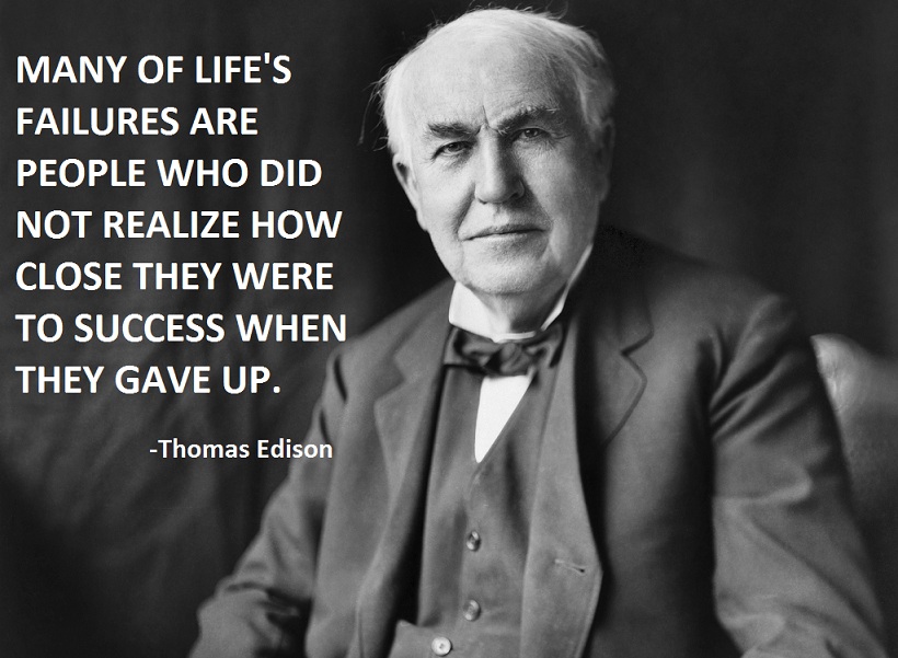 Thomas A. Edison's quote #6
