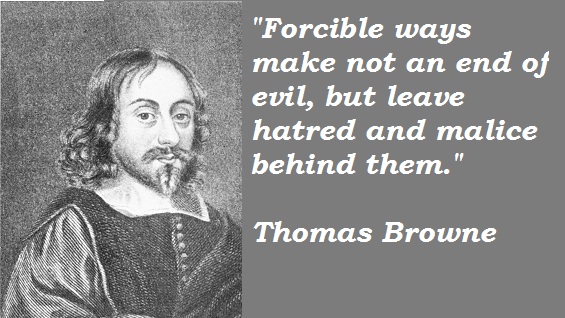 Thomas Browne's quote