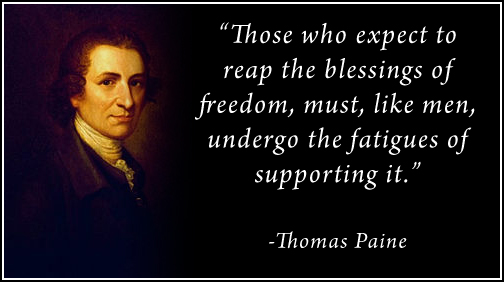 Thomas Paine's quote #1