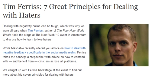 Timothy Ferriss's quote #7