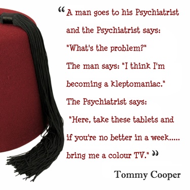 Tommy Cooper's quote