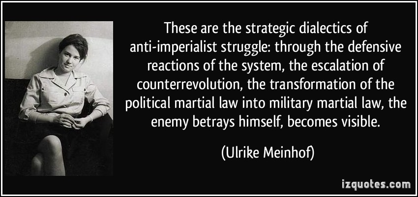 Ulrike Meinhof's quote #1