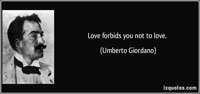 Umberto Giordano's quote
