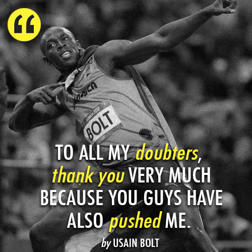 Usain Bolt's quote #3