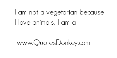 Vegetarian quote #6
