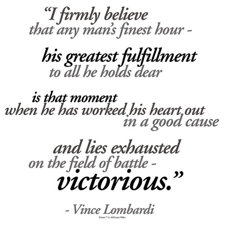 Vince Lombardi's quote #4