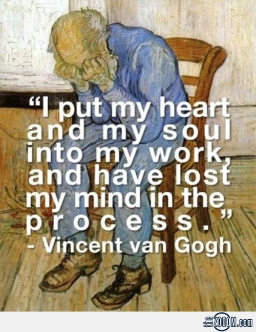 Vincent Van Gogh's quote #2