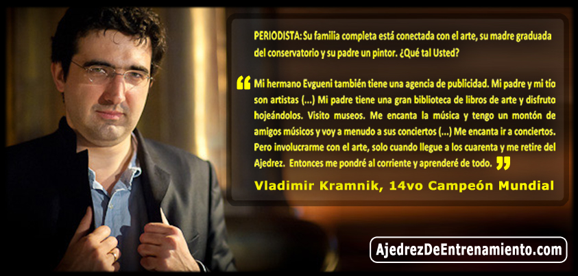 Vladimir Kramnik's quote #1