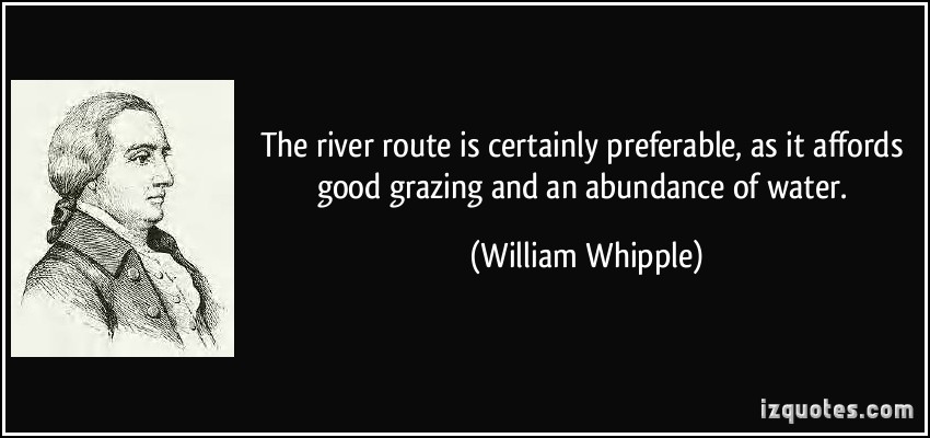 William Whipple's quote