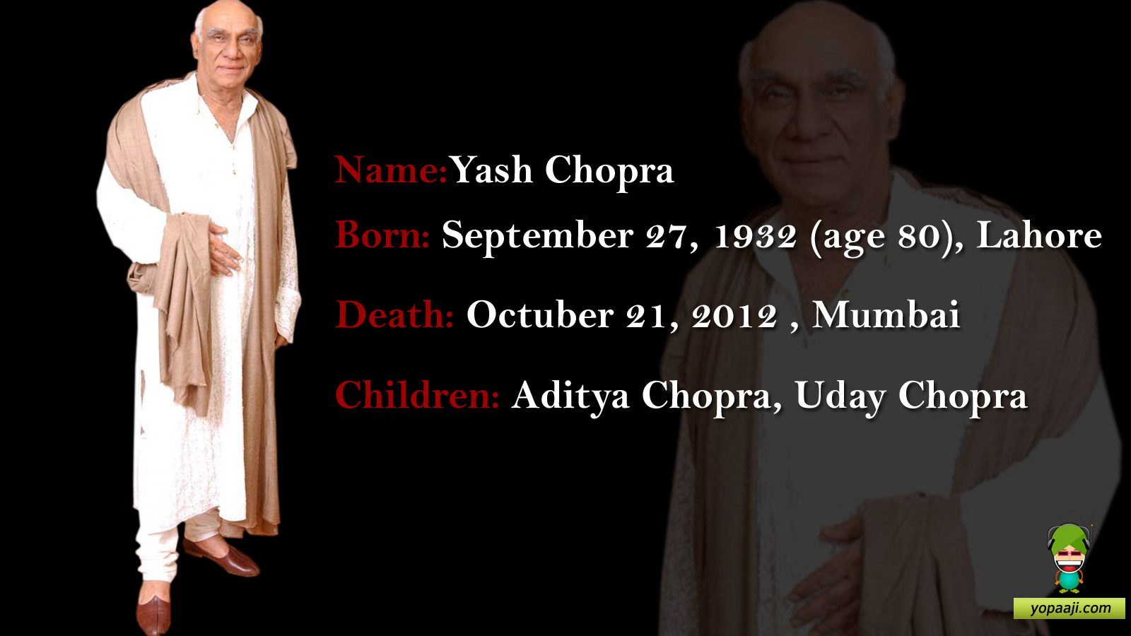 Yash Chopra's quote #1