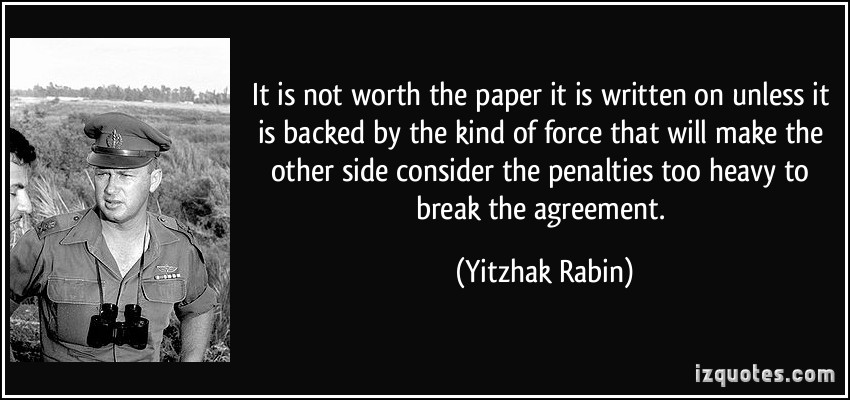 Yitzhak Rabin's quote #2