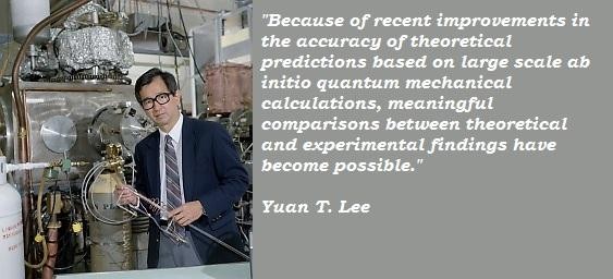 Yuan T. Lee's quote #2