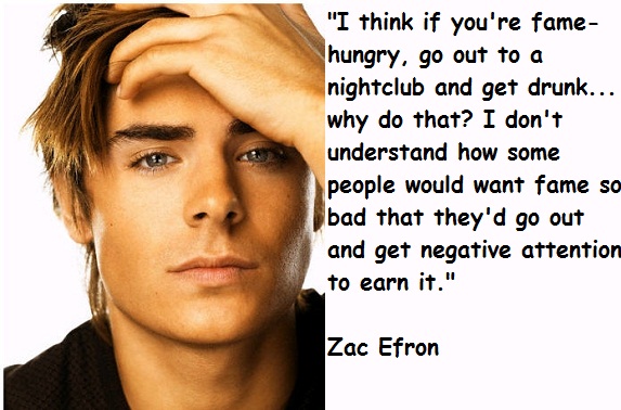 Zac Efron quote