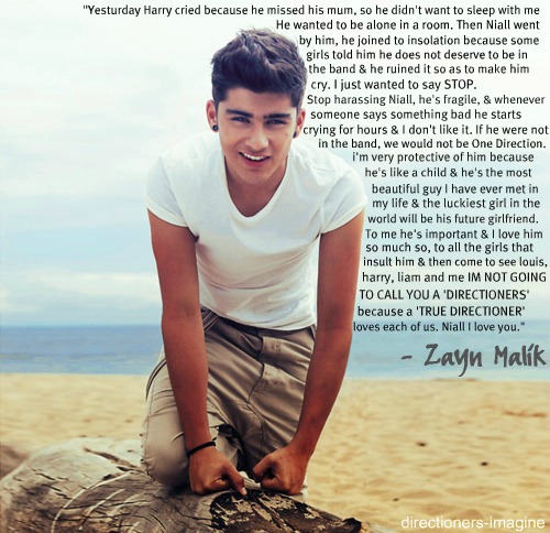 Zayn Malik's quote