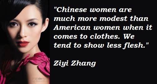 Zhang Ziyi's quote #5
