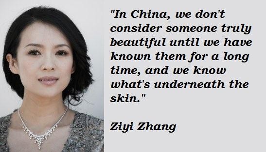 Ziyi Zhang's quote #5