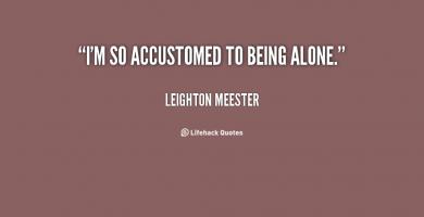 Accustomed quote #4