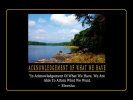 Acknowledgement quote #2