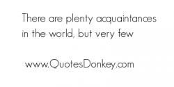 Acquaintances quote #2