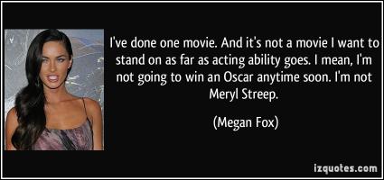 Acting Ability quote #2