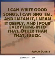 Adam Duritz's quote