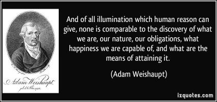 Adam Weishaupt's quote