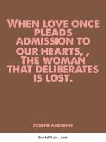 Admission quote #1