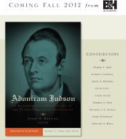 Adoniram Judson's quote #1