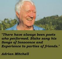 Adrian Mitchell's quote #4