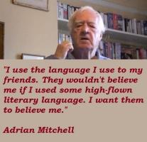 Adrian Mitchell's quote #4