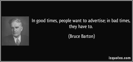 Advertise quote #4