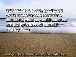 Affectation quote #2
