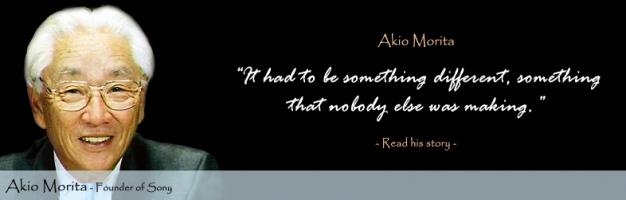 Akio Morita's quote #1